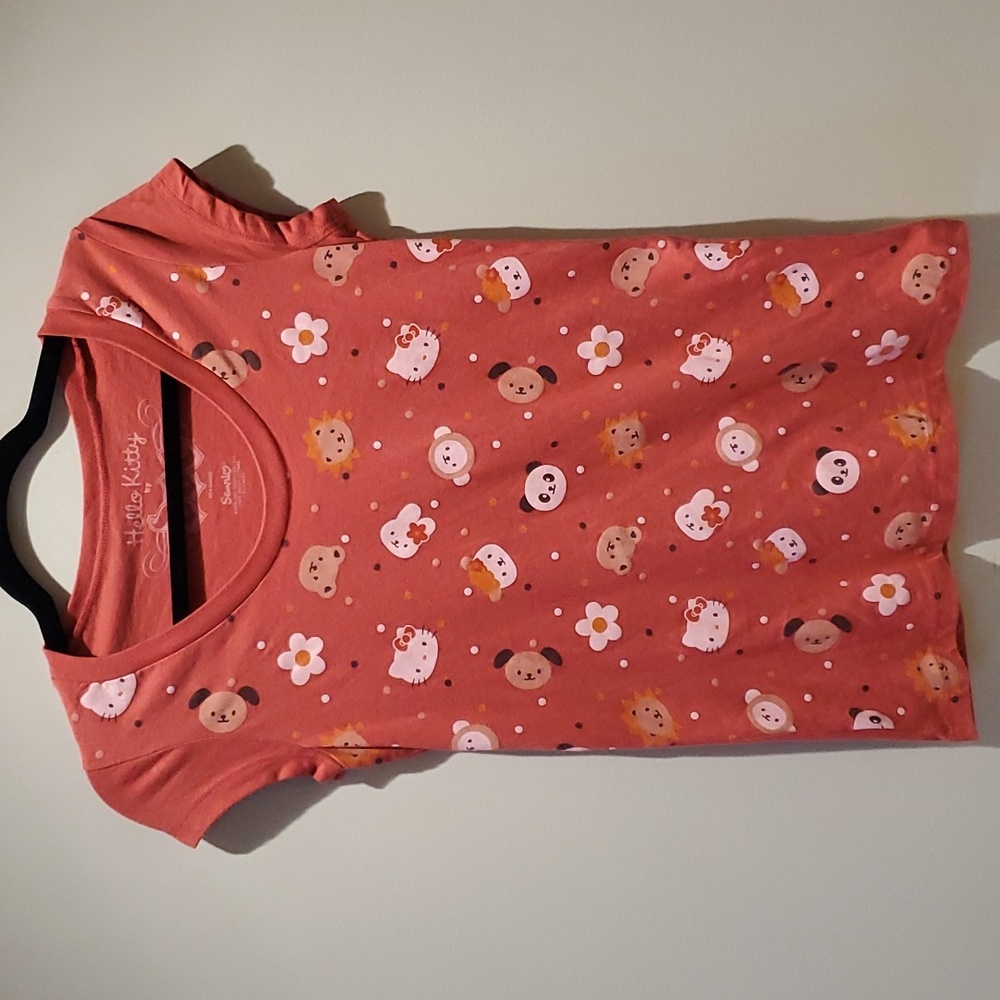 Y2k Hello Kitty Girly Tee - M